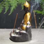 mainimage420 Incense Cones Chinese Buddha Zen Mascot Lucky FengShui Home Decoration Yoga Room Ornaments Handmade Backflow.jpg