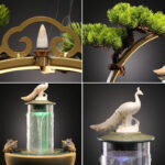 Lucky Flowing Water Ornaments Fortune Fountain Circulation Home Office Living Room Opening up Housewarming Gifts.jpg