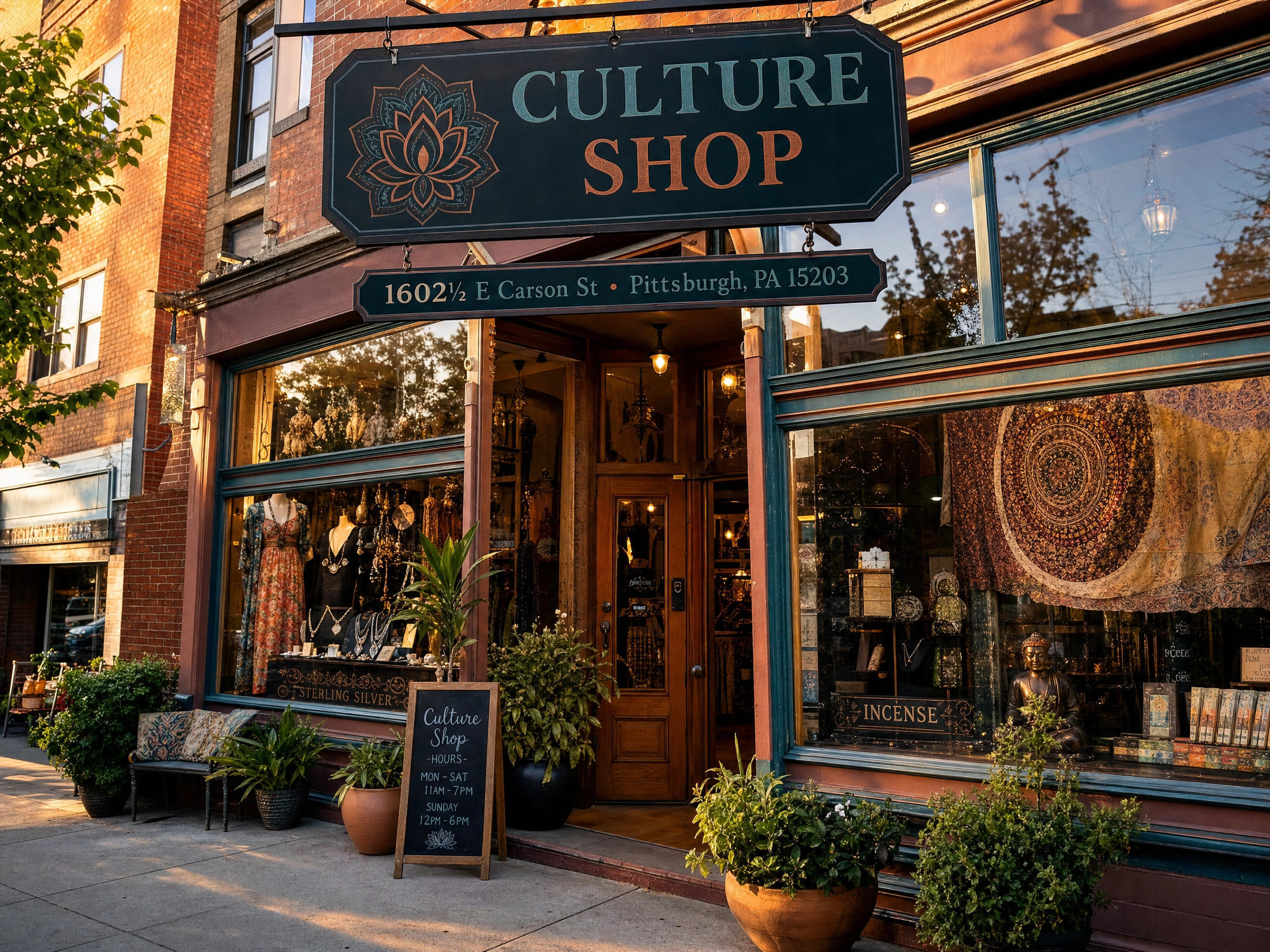 culture shop storefront