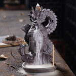 mainimage0Purple Clay Dragon Incense Burner with 20 Cones Waterfall Backflow Incense Holder Aromatherapy Ornament Zen Decor.jpg
