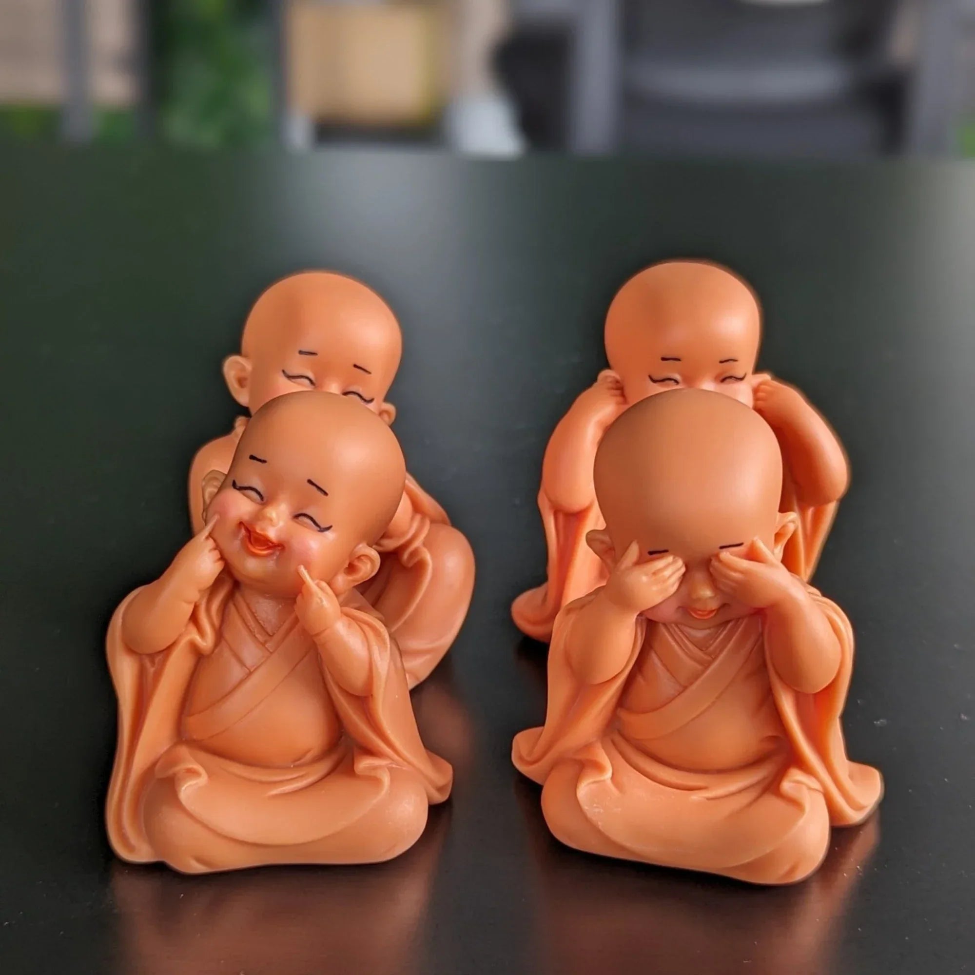 set 4 pink little monk buddha statues 7.jpg set 4 pink little monk buddha statues 7.jpg