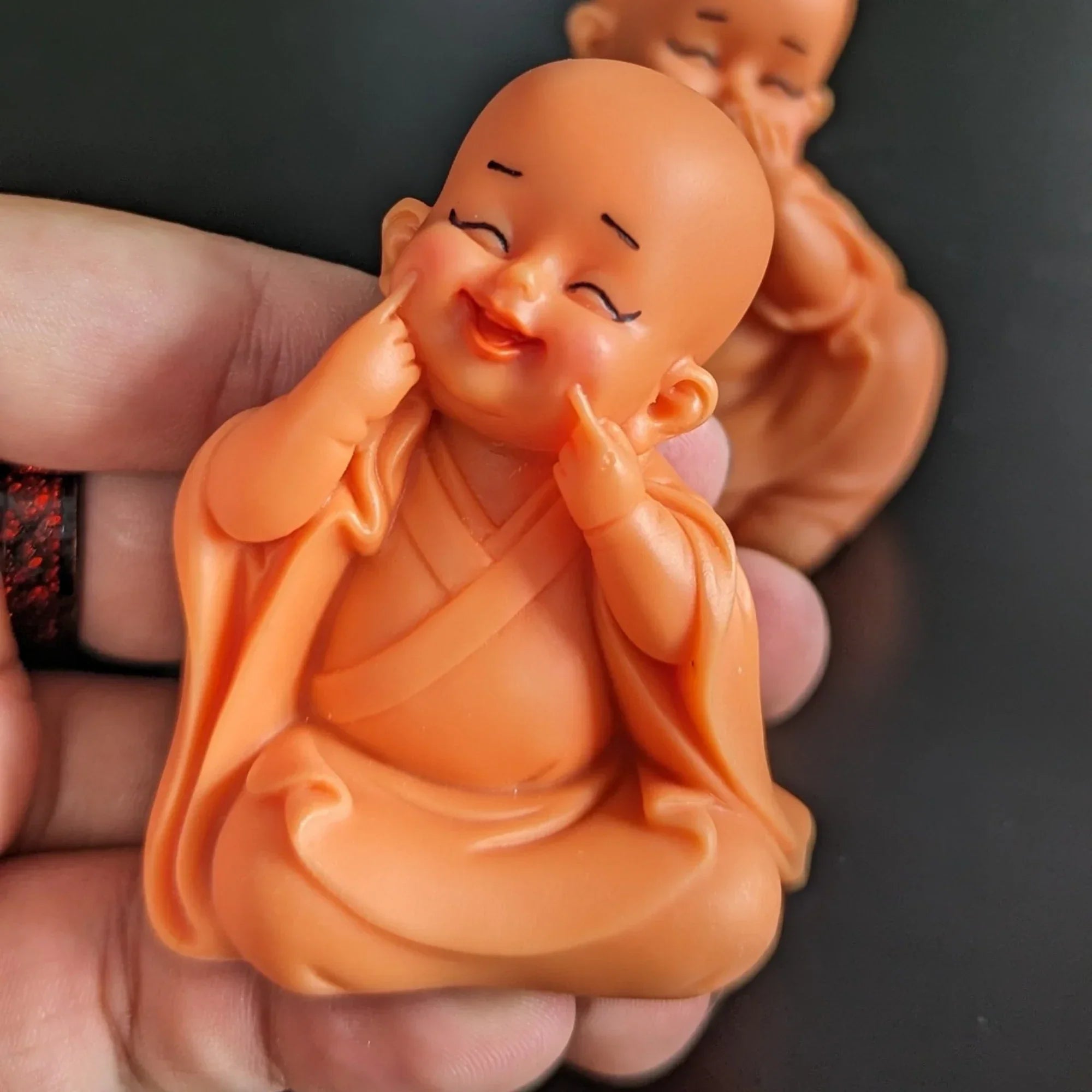 set 4 pink little monk buddha statues 9.jpg set 4 pink little monk buddha statues 9.jpg
